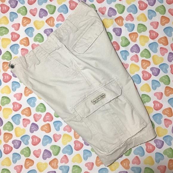 Polo Jeans Co RL Men’s Lite Khaki Cargo Shorts - Picture 3 of 4